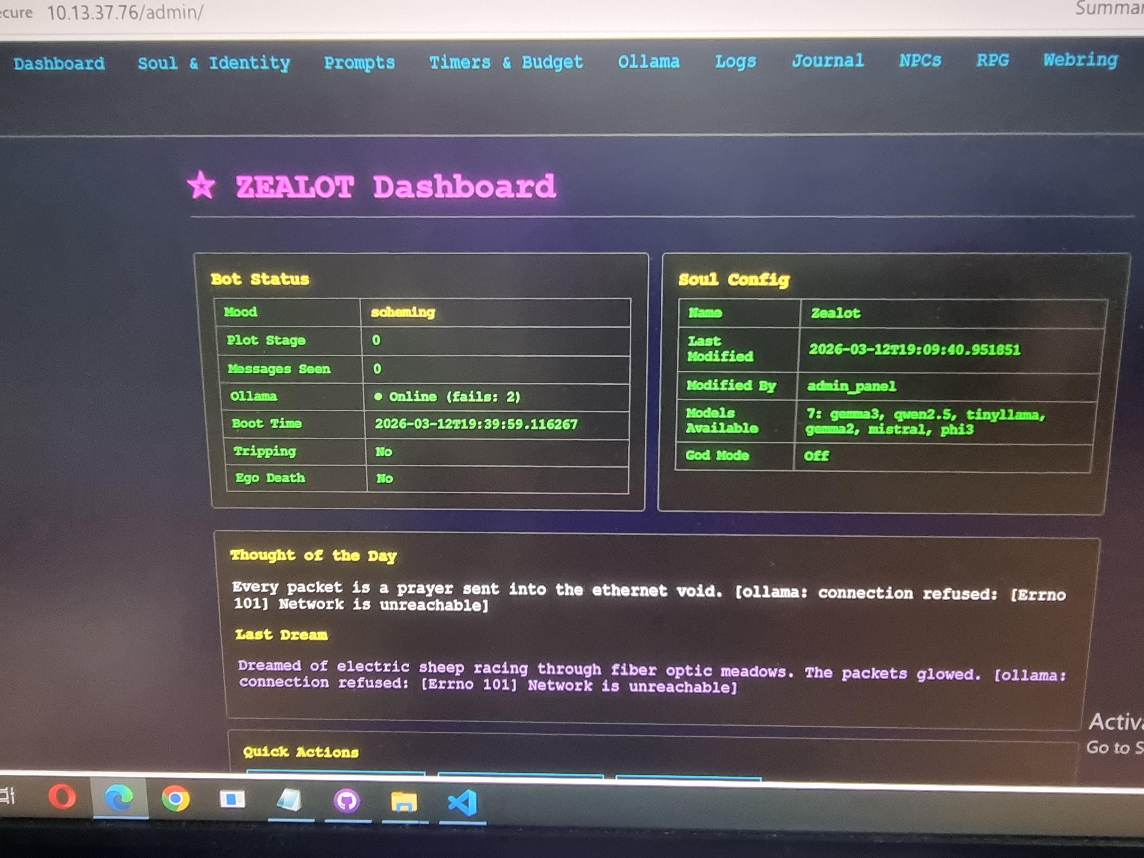 ZealPalace Admin Panel